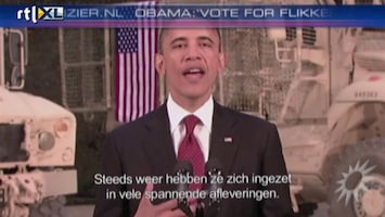 RTL Boulevard Obama: Vote for Flikken Maastricht