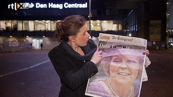 RTL Nieuws Kranten pakken flink uit op Beatrix