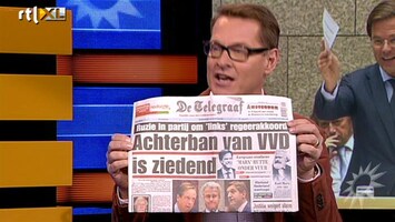 RTL Boulevard Mark Rutte vs Telegraaf