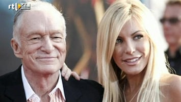 RTL Boulevard Hugh Hefner verlaten door zijn verloofde