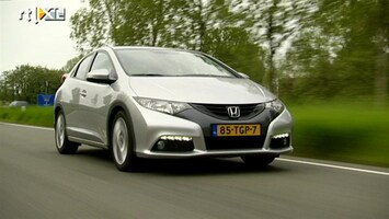 RTL Autowereld Journalist voor een dag met Honda Civic