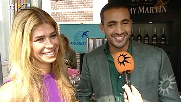 RTL Boulevard Badr en Estelle bezochten Talkies feestje