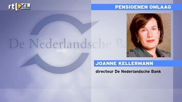 RTL Z Nieuws Kellermann (DNB): zware tijden op komst bij pensioenen