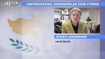 RTL Nieuws Correspondenten over controversieel reddingsplan Cyprus