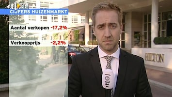 RTL Z Nieuws Starters zullen nu woningmarkt niet aanslingeren