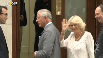 RTL Boulevard Charles en Camilla op kraambezoek