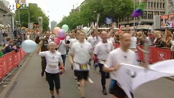 RTL Nieuws Roparun finisht na 520 km