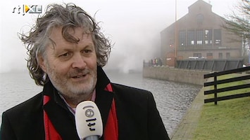 RTL Nieuws Wateroverlast dreigt, Woudagemaal in werking gezet