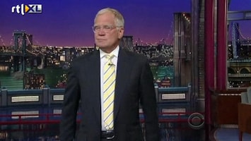 RTL Nieuws David Letterman grapt om doodsbedreiging