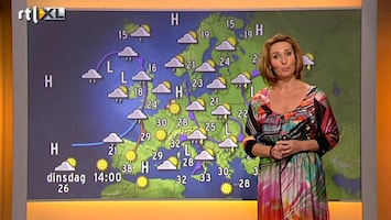 RTL Nieuws Vakantieweer met Margot Ribberink