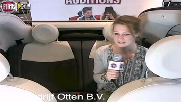 X Factor Fiat 500 Backseat Auditions: Eline