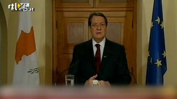 RTL Z Nieuws President Cyprus: alles doen om pijn kleine spaarders te beperken
