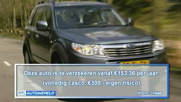 RTL Autowereld Subaru Forester