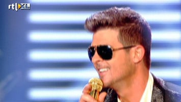 X Factor Robin Thicke LIVE bij X Factor