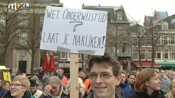 RTL Nieuws Leraren demonstreren