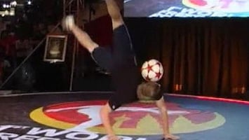 RTL Nieuws WK Freestyle voetbal gewonnen door Brit