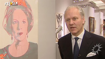 RTL Boulevard Veiling Andy Warhol's Beatrix