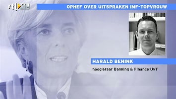 RTL Z Nieuws Benink: Lagarde kiest voor vertrouwen banken op lange termijn