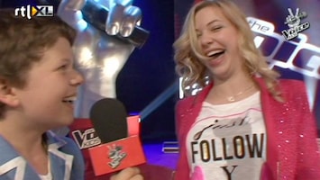 The Voice Kids Fabienne heeft het gemaakt!