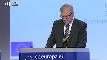 RTL Z Nieuws Rehn: ik heb geen goed nieuws over de Europese economie