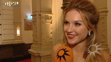 RTL Boulevard Lauren Verster twee dagen kwijt aan première outfit