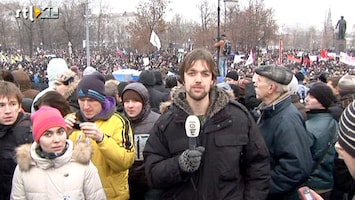 RTL Nieuws Massaal protest in Rusland