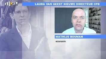 RTL Z Nieuws Kritiek op benoeming Van Geest (financien) bij CPB