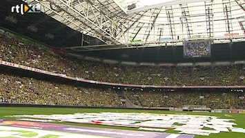 RTL Nieuws Een stadion vol stakende leraren