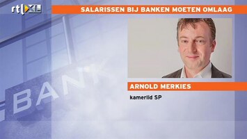 RTL Z Nieuws SP: openbreken cao's banken geen goed idee