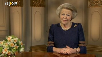 RTL Nieuws Afscheidstoespraak van Koningin Beatrix