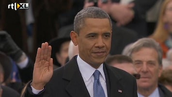 RTL Nieuws Obama voor publiek beëdigd