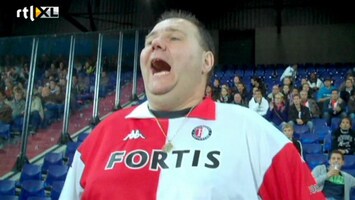 Voetbalfans Aanwezig bij Feyenoord - De Graafschap