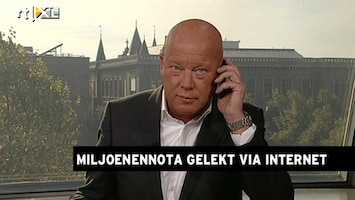 RTL Z Nieuws miljoenennota gelekt via internet