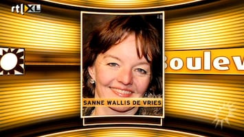 RTL Boulevard Sanne Wallis de Vries spijt van BZV-persiflage