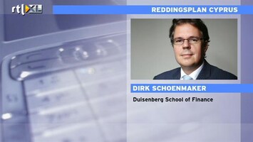 RTL Z Nieuws Dirk Schoenmaker: Cyprus moet wel meebetalen