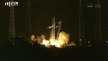 RTL Z Nieuws Eerste commerciële vlucht naar het internationale ruimtestation ISS