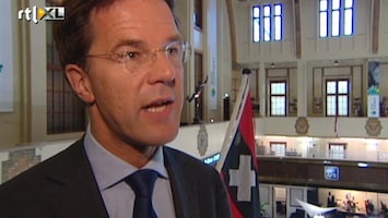 RTL Nieuws Premier Rutte bij beursgang Douwe Egberts