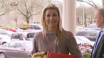 RTL Nieuws Máxima: Enorme eer mijn schoonmoeder op te volgen