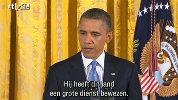 RTL Nieuws Obama prijst afgetreden overspelige CIA-chef