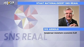 RTL Z Nieuws Ivo Arnold: liever gezien dat gewone obligatiehouders ook waren aangeslagen