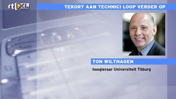 RTL Z Nieuws Zowel politiek als bedrijven moeten tekort aan technici oplossen'
