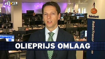 RTL Z Voorbeurs Daling olieprijs is beperkte terugval en korte termijn reactie