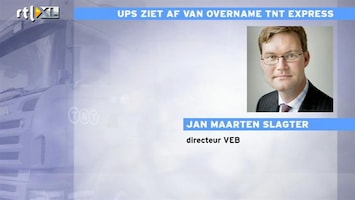 RTL Z Nieuws Terugblik overname UBS van TNT