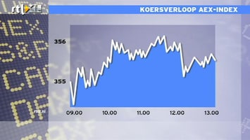 RTL Z Nieuws 13:00 AEX in de plus