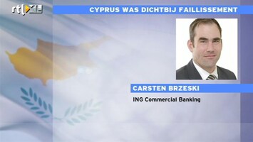 RTL Z Nieuws Carsten Brzeski (ING): Cyprus was bijna failliet