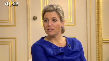 RTL Nieuws 'Evident dat mijn vader niet bij inhuldiging is'