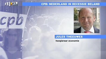 RTL Z Nieuws Jules Theeuwes verwacht een veel hogere werkloosheid