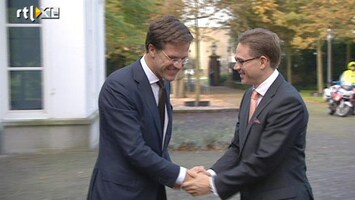 RTL Z Nieuws Rutte wijst voorstel euroregering af in brief