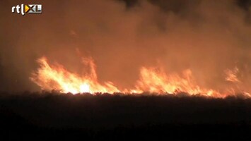 RTL Nieuws Grote heidebrand op de Veluwe