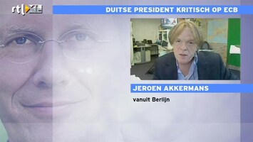RTL Z Nieuws Duitsland kritisch over crisisaanpak ECB: Jeroen Akkermans analyseert